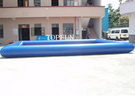 Singolo stagno di acqua gonfiabile blu di m. dei tubi 10 x 6 per i bambini con il rullo dell'acqua