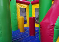 Castello di salto del luppolo felice dei bambini con lo scorrevole per l'OEM della festa di compleanno