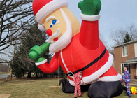 Decorazioni natalizie gonfiabili di Babbo Natale Gonfiabili giganti gonfiabili di Babbo Natale