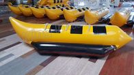 Barca di banana gonfiabile dell'acqua di 3 sedili con il materiale della tela cerata del PVC di 0.9mm