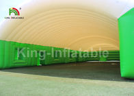 Grande tenda gonfiabile verde materiale su ordinazione di evento del PVC per annunciare