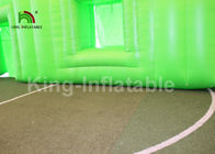 Grande tenda gonfiabile verde materiale su ordinazione di evento del PVC per annunciare
