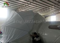 Chiara tenda gonfiabile dell'hotel della bolla dei semi con la tenda per la costruzione dell'hotel