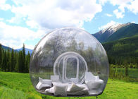 tenda gonfiabile trasparente della bolla di 4.5m con il tunnel per affitto di campeggio all'aperto