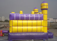 Castello rimbalzante commerciale di salto gonfiabile della tela cerata del castello/PVC di forma quadrata